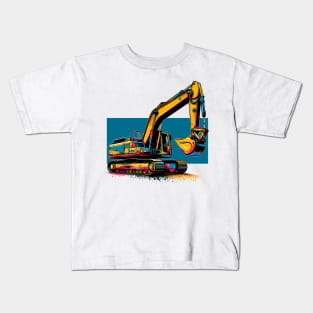 Excavator Kids T-Shirt